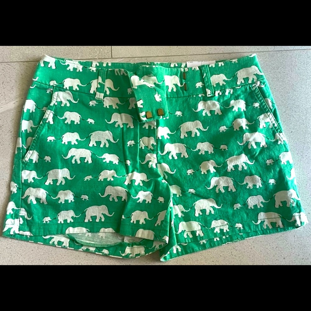 Linen 3in Loft Elephant shorts